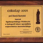 Nagroda „Eskulap 2001”