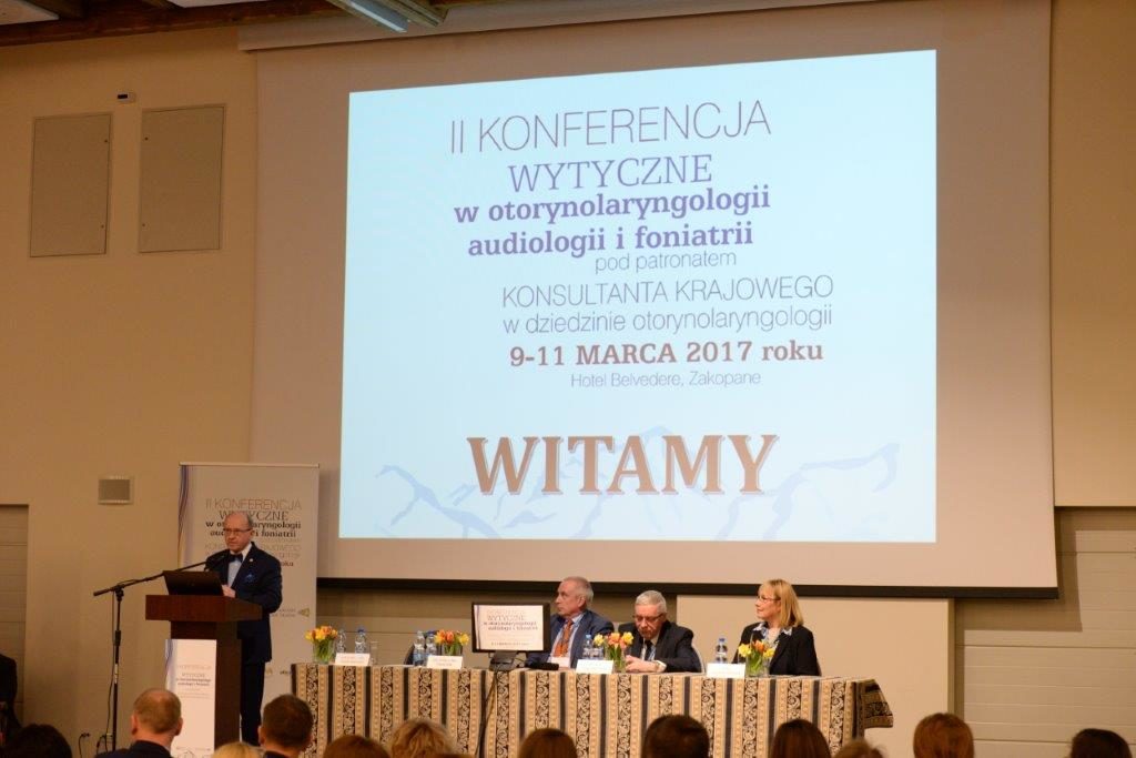 II konferencja „Wytyczne w otorynolaryngologii, audiologii i foniatrii”