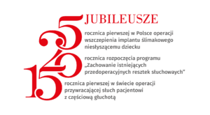 25 rocznica pierwszego w Polsce wszczepienia przez prof. Henryka Skarżyńskiego implantu ślimakowego  osobie niesłyszącej – obchody i wydarzenia naukowo – artystyczne