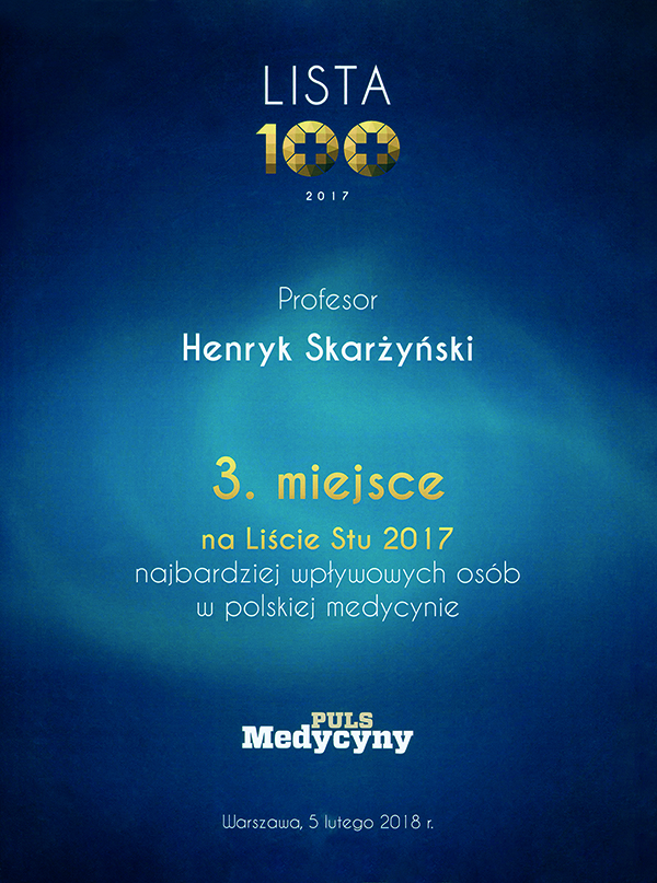 Znamy wyniki jubileuszowego plebiscytu „Listy Stu”