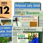 El 16 aniversario de la primera en el mundo cirugía de implantación coclear en una persona con sordera parcial, realizada por el Prof. Henryk Skarżyński