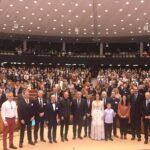 Amazing performance of „Beats of Cochlea” winners in European Parliament