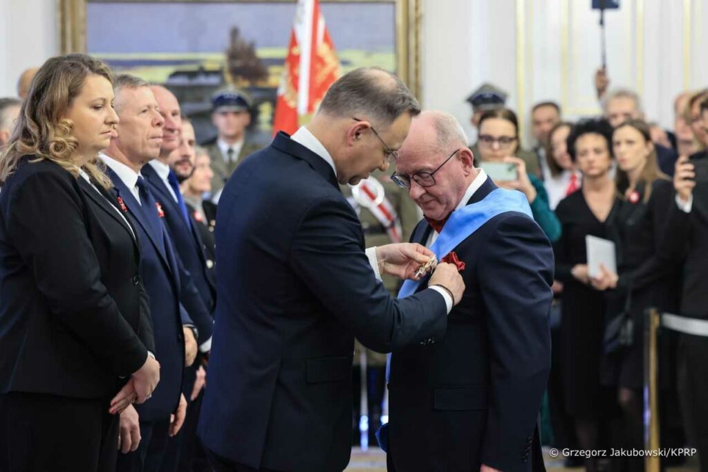 Prof. Henryk Skarżyński awarded the Order of the White Eagle